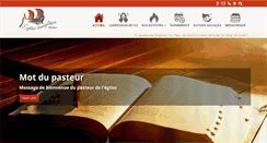 Desktop Screenshot of egliseevangeliquepoitiers.fr