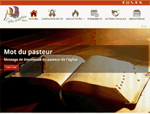 Tablet Screenshot of egliseevangeliquepoitiers.fr